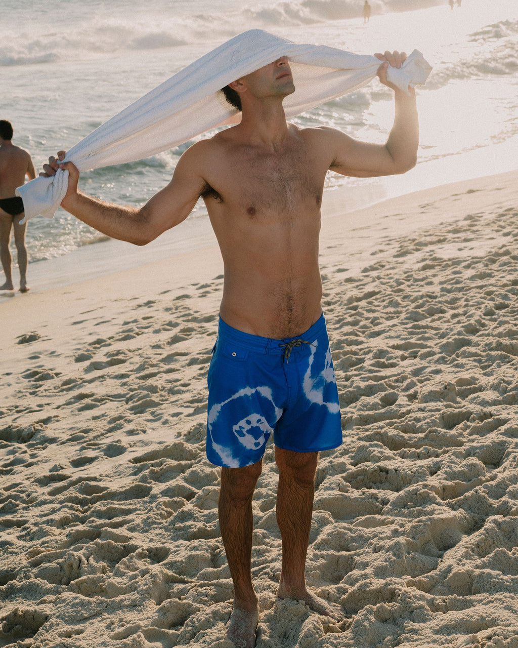 Le Surf Short Tie Dye Bleu