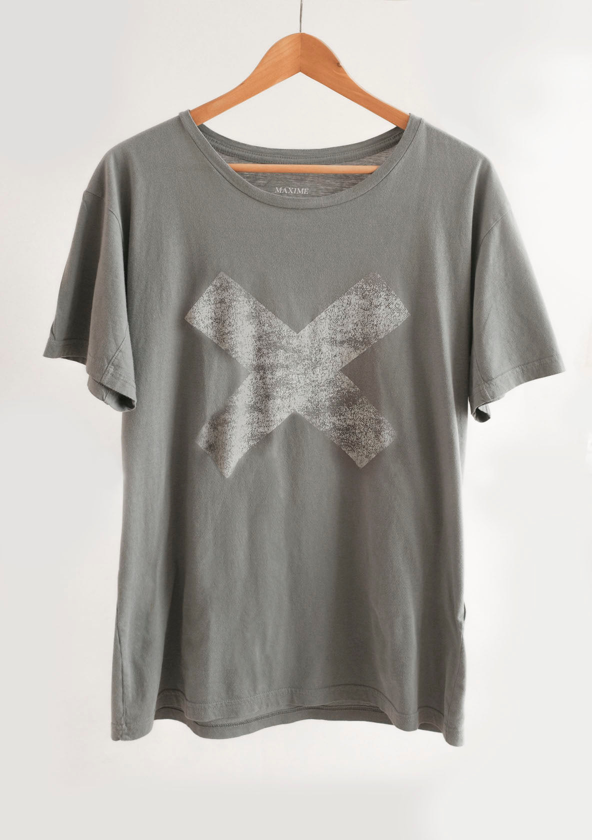T-Shirt Le Stone Tee X Cinza