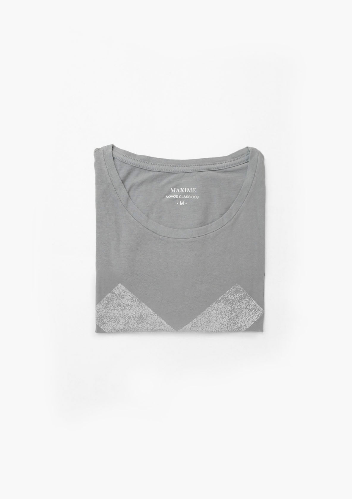 T-Shirt Le Stone Tee X Cinza