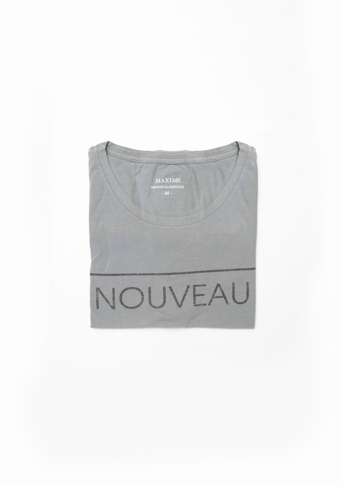 T-Shirt Le Stone Nouveau Classic Cinza
